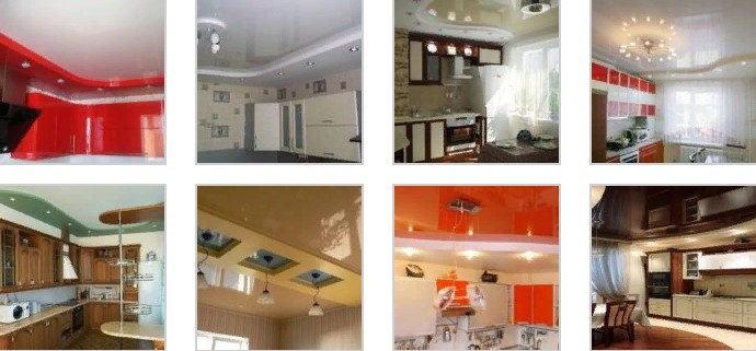 Кухонные потолки