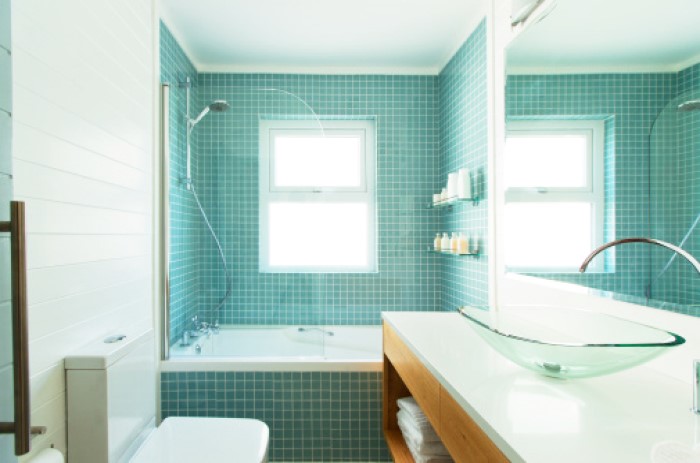 Дизайн маленькой ванной комната- кафель-мозаика дает простор вашей фантазии