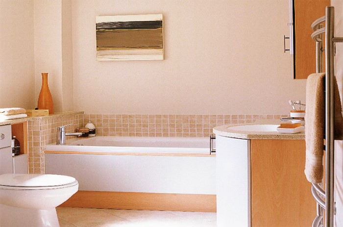 Дизайн маленькой ванной комната- Цветовая палитра ванной 