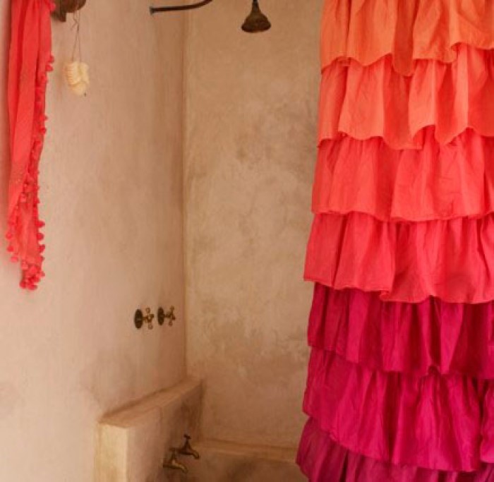 7 идей по подбору штор и занавесок,Какую штору выбрать для ванной