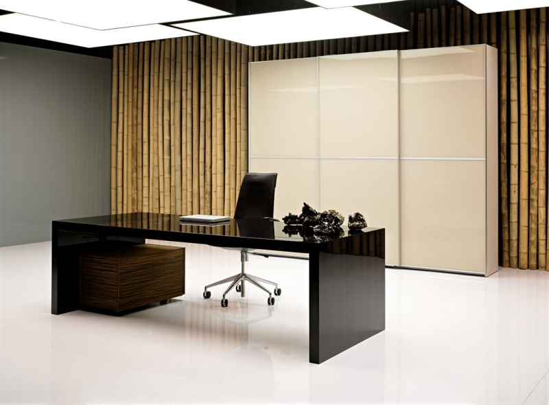 Домашний офис в японском стиле: особенности интерьера, выбор цвета и декора