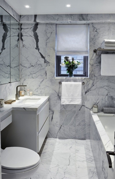 Магия мрамора: стильные идеи для вашей ванной комнаты