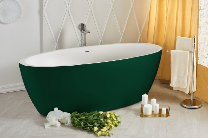 Цветная сантехника в интерьере ванной: плюсы и минусы яркой палитры