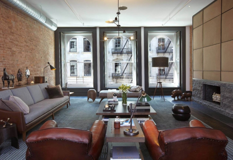 Интерьер в нью-йоркском стиле: возникновение, особенности и стилизация комнат