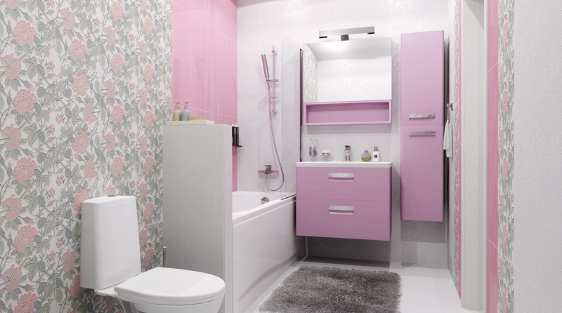 Уникальные идеи обоев для ванной комнаты 2024 года